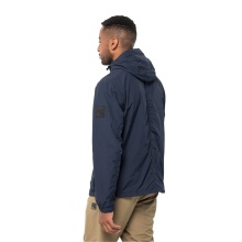 Jack Wolfskin hiking jacket Lightsome (softshell jacket, windproof, water-repellent) dark blue men